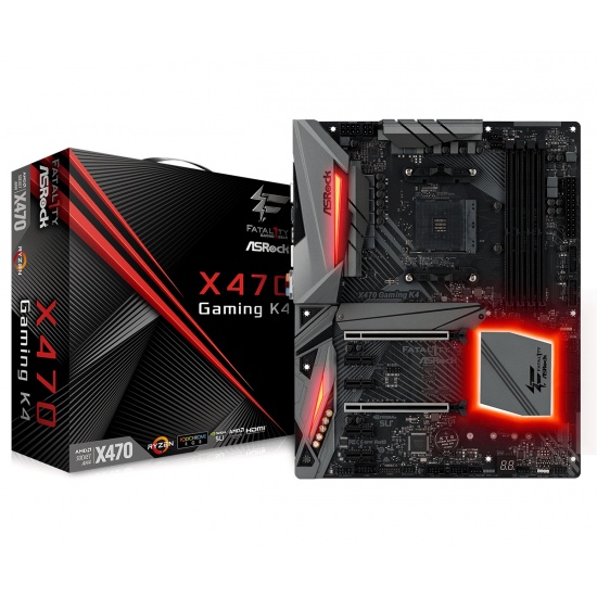 Asrock Fatal1ty Gaming AMD X470 ATX DDR4-SDRAM Motherboard Image