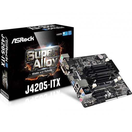 Asrock Apollo Lake Intel J4205 Mini ITX DDR3-SDRAM Motherboard Image