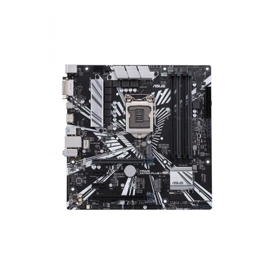 Asus Prime Plus II Intel Z370 Micro ATX DDR4-SDRAM Motherboard Image