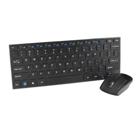 Siig Wireless Slim Duo Keyboard and Optical Mouse Combo - US Keyboard Layout Image