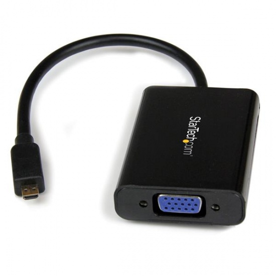 StarTech MCHD2VGAA2 Micro HDMI to VGA Audio Adapter Image