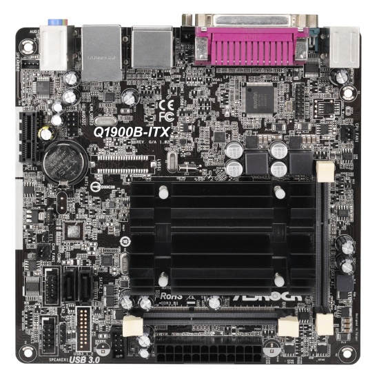 Asrock Intel Celeron Q1900B-ITX J1900 DDR3 Mini ITX Motherboard Image