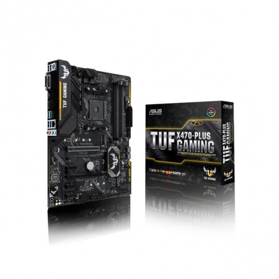 Asus Tuf AMD X470 ATX Plus Gaming DDR4-SDRAM Motherboard Image