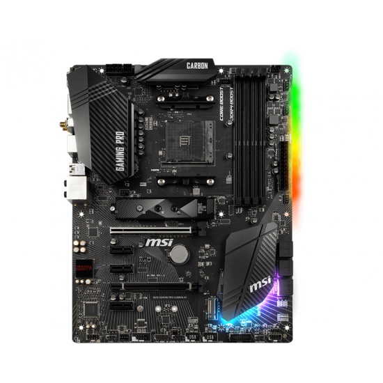 MSI AMD B450 Gaming Pro Carbon AC AM4 ATX Motherboard Image