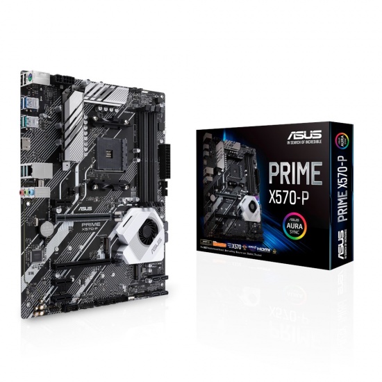 Asus Prime AM4 AMD X570 ATX DDR4-SDRAM Motherboard Image