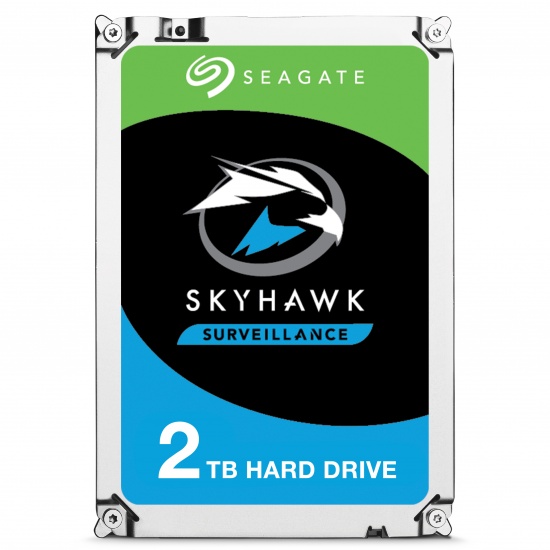 2TB Seagate SkyHawk Surveillance 3.5-inch Serial ATA III 6Gbps 64MB Cache Internal Hard Drive Image