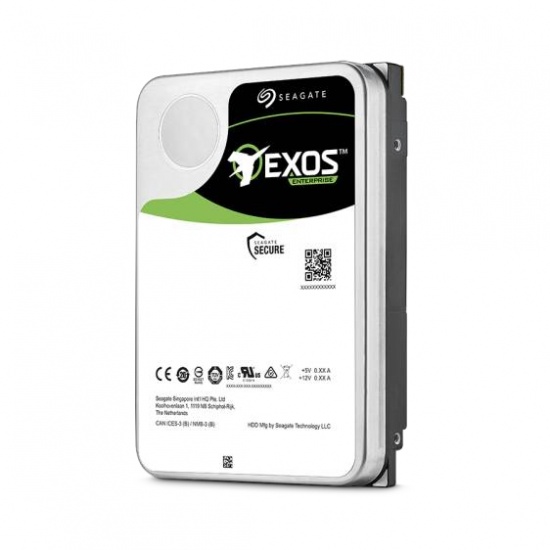 12TB Seagate Exos X14 3.5-inch SAS (12Gb/s SAS) 7200RPM 256MB Cache Internal Hard Drive Image