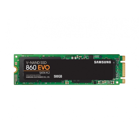 500GB Samsung 860 EVO M.2 2280 Serial ATA III Internal Solid State Drive Image