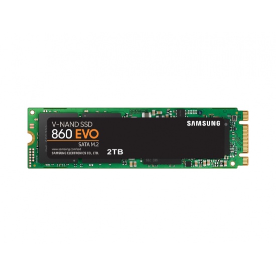 2TB Samsung 860 EVO M.2 Serial ATA III Internal Solid State Drive Image
