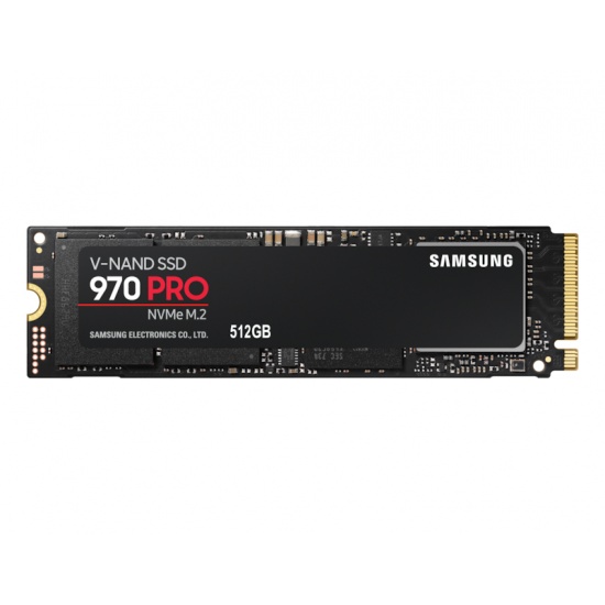 512GB Samsung 970 Pro M.2 2280 PCIe 3.0 V-NAND MLC Internal Solid State Drive Image
