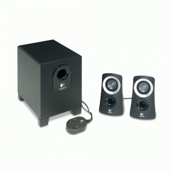 Logitech Z313 25 Watt Speaker System - Black Image