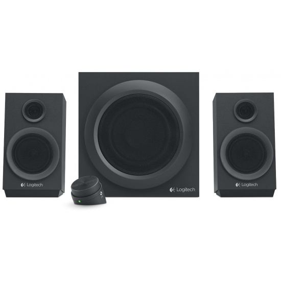 Logitech Z333 40 Watt Omnidirectional 2.1 Speaker Set - Black Image