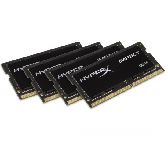 64GB HyperX DDR4 PC4-19200 2400MHz CL15 1.2V Quad Memory Kit (4 x 16GB) Image