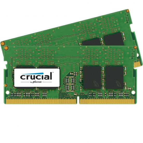 8GB Crucial DDR4 SO-DIMM 2400MHz PC4-19200 CL17 1.2V 260 Pin Dual Memory Kit (2 x 4GB) Image