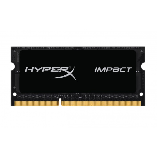 8GB Kingston Hyper X Impact DDR3 1600MHz PC3-12800 CL9 1.35V Memory Module - Black Series Image