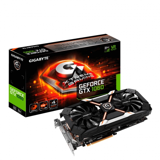Gigabyte Xtreme GeForce GTX 1060 6GB GDDR5 Graphics Card Image