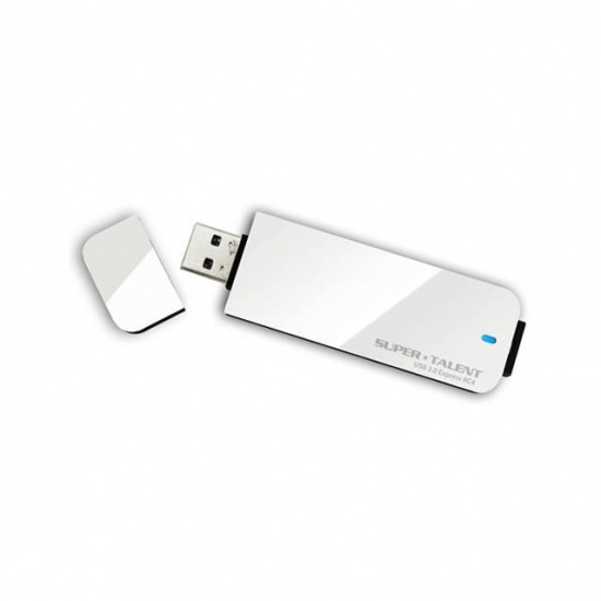 128GB Super Talent Technology Express RC4 USB3.2 Flash Drive - White Image