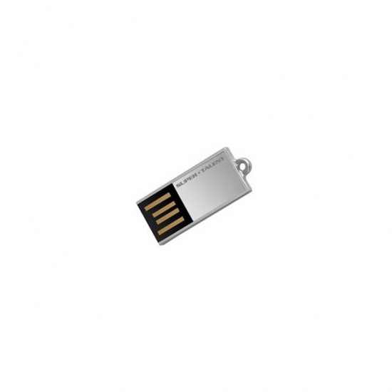 64GB Super Talent Pico C USB2.0 Flash Drive - Silver Image