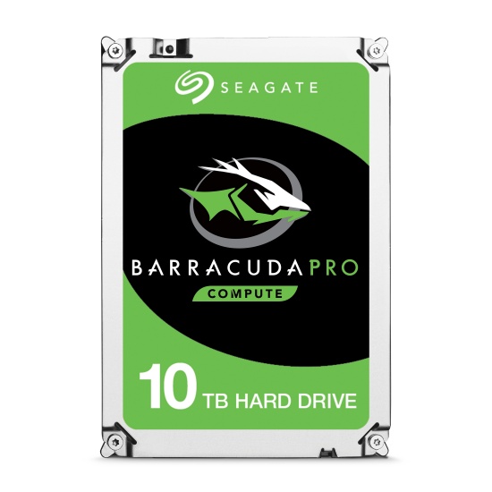 10TB Seagate BarraCuda Pro 3.5-inch 7200RPM SATA III 6Gpbs 256MB Cache Internal Hard Drive Image