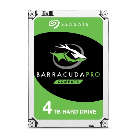 4TB Seagate Barracuda Pro 3.5-inch 7200RPM SATA III 6Gbps 128MB Cache Internal Hard Drive Image