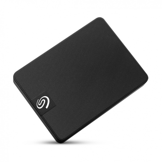 500GB Seagate 2.5-inch USB3.2 External Solid State Drive - Black Image