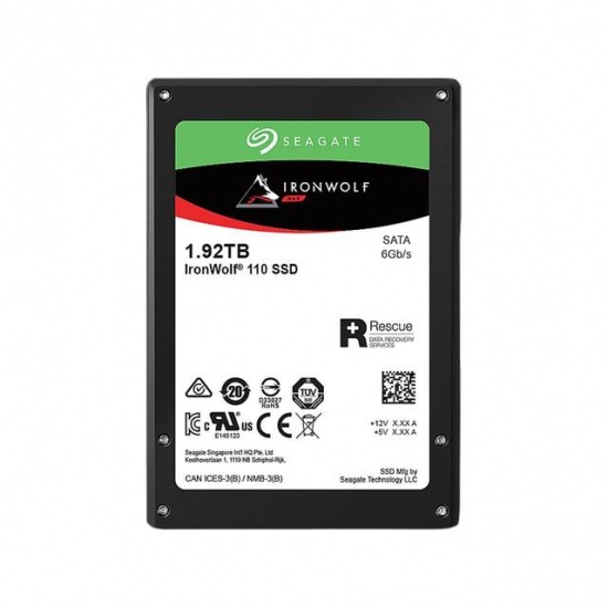 1.92TB Seagate Iron Wolf 110 2.5-inch SATA III 6Gbps Internal Solid State Drive Image