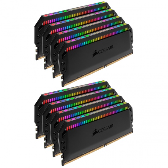 64GB Corsair Dominator 3000MHz CL15 DDR4 Octuple Memory Kit (8x8GB) Image