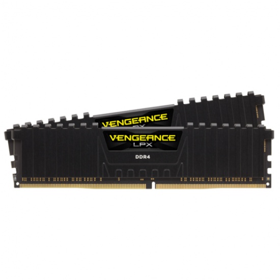 16GB Corsair Vengeance LPX 4600MHz CL19 Dual Memory Kit (2x8GB) - Black Image