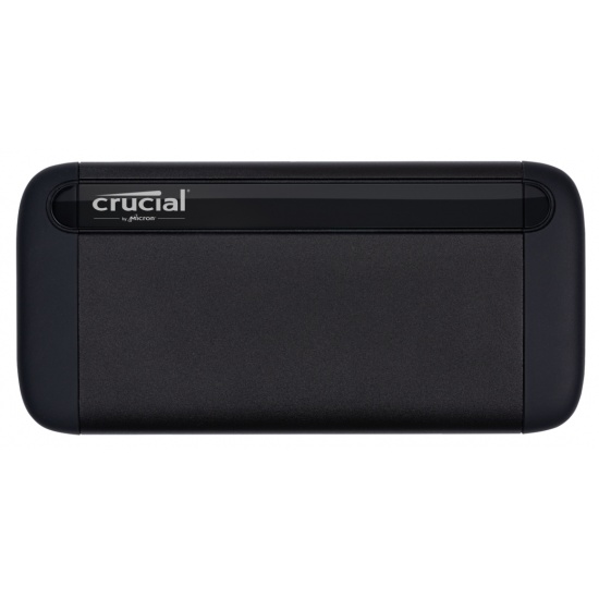 500GB Crucial X8 USB3.1 Portable External Solid State Drive - Black Image
