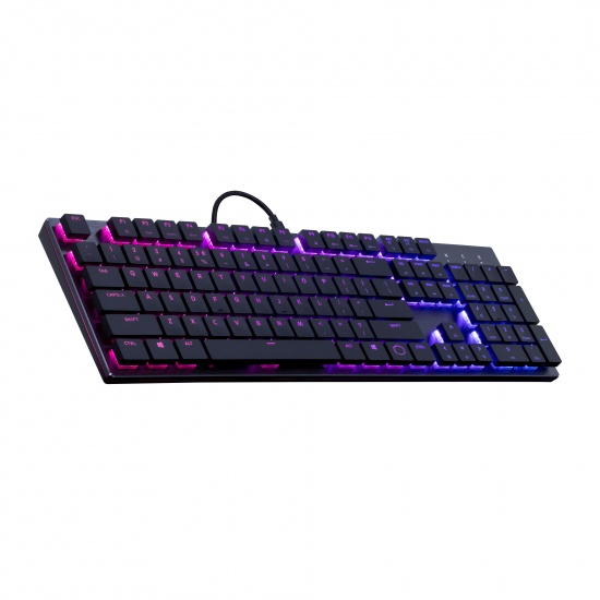 Cooler Master SK650 USB RGB LED Compact Gaming Keyboard With Cherry MX RGB Low Profile - UK English Layout Image