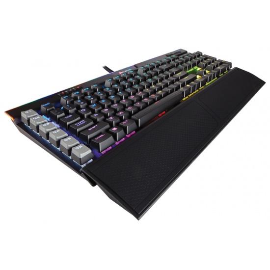 Corsair K95 USB QWERTZ RGB Platinum Black Keyboard - German Layout Image