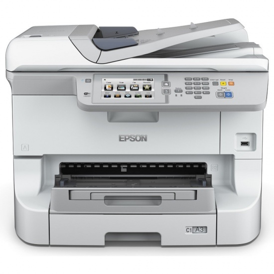 Epson WorkForce Pro WF-8590DWF A3 USB2.0 Gigabit LAN WiFi Multifunctional Color Inkjet Printer Image