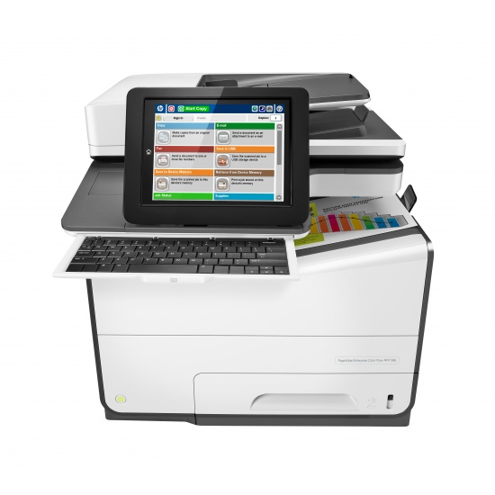 HP PageWide Enterprise 586z 2400 x 1200 DPI A4 Multifunctional Color Thermal Inkjet Printer Image