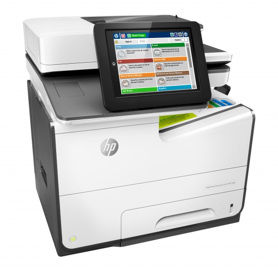 HP PageWide Enterprise 586f  2400 x 1200 DPI A4 Thermal Color Inkjet Printer Image