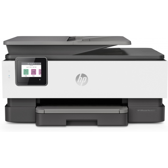 HP Officejet Pro 8022 A4 4800 x 1200 DPI LAN WiFi Multifunctional Color Inkjet Printer Image
