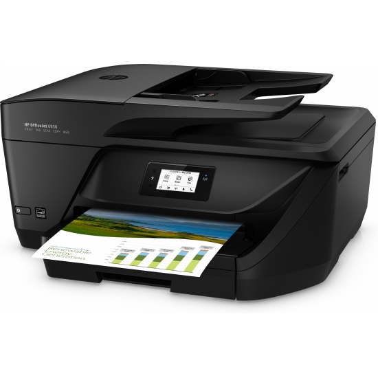 HP OfficeJet 6950 A4 4800 x 1200 DPI WiFi Multifunctional Color Inkjet Printer Image
