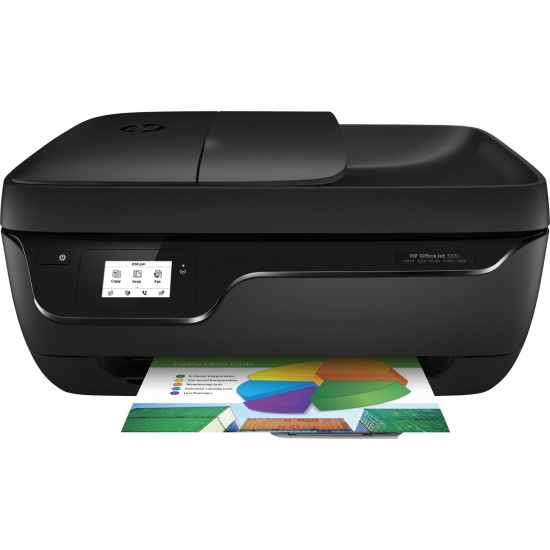 HP Officejet 3831 A4 1200 x 1200 DPI USB2.0 WiFi Multifunctional Inkjet Color Printer Image