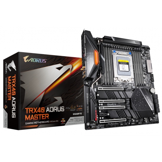 Gigabyte Aorus Master AMD TRX40 ATX DDR4-SDRAM Motherboard Image