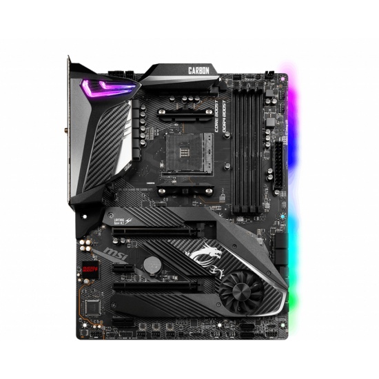 MSI MPG Gaming Pro Carbon AMD X570 AM4 ATX DDR4-SDRAM Motherboard Image