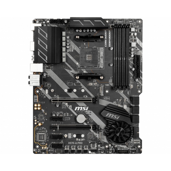 MSI Pro AMD X570 ATX DDR4-SDRAM Motherboard Image