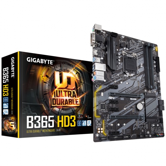 Gigabyte Intel B365 HD3 LGA 1151 ATX DDR4-SDRAM Motherboard Image