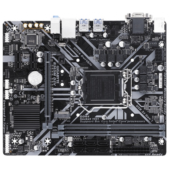 Gigabyte Intel B365 D2V LGA 1151 Micro ATX DDR4-SDRAM Motherboard Image