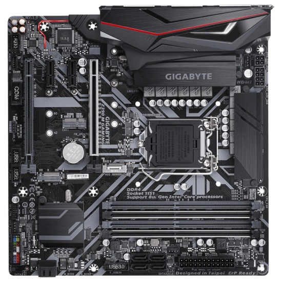 Gigabyte M Gaming Intel Z390 Intel Socket 1151 Micro ATX DDR4-SDRAM Motherboard Image