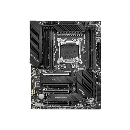 MSI Pro Intel X299 LGA 2066 ATX DDR4-SDRAM Motherboard Image