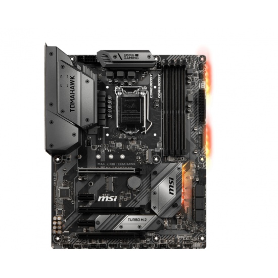 MSI MAG Intel Z390 Tomahawk LGA 1151 ATX DDR4-SDRAM Motherboard Image