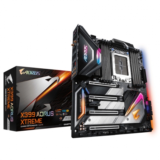 Gigabyte Aorus Xtreme AMD X399 TR4 Extended ATX Motherboard Image