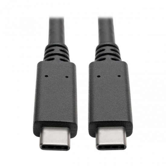 Tripp Lite 3FT (0.91m) USB3.1 Gen 2 USB-C Male to USB-C Male Cable - Black Image