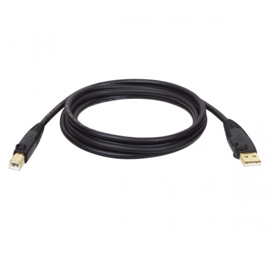 Tripp Lite 6FT USB2.0 Hi-Speed USB-A Male to USB-B Male Cable Image