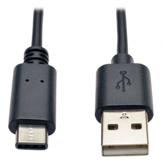 Tripp Lite 6FT USB2.0 Hi-Speed USB-A Male to USB-C Male Cable Image