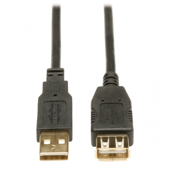 Tripp Lite 16FT USB2.0 Hi-Speed USB-A Male to USB-A Female Extension Cable Image